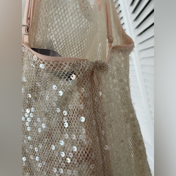 Akira Sheer Dress in sequence. - Picture 5 of 5